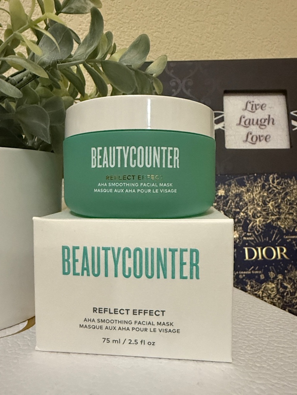 Beautycounter Reflect Effect AHA Smoothing Facial Mask 2.5 oz NIB